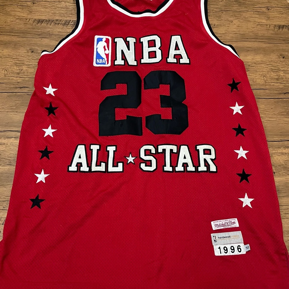 Michael Jordan 1989 Hardwood Classic NBA All l Star jersey